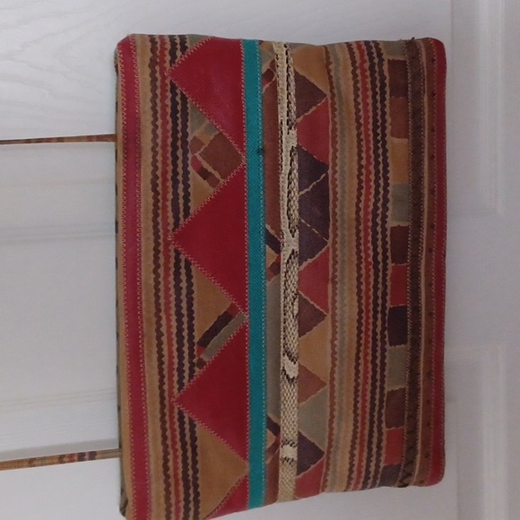Vintage Patchwork Envelope or crossbody hanbag - Picture 9 of 9